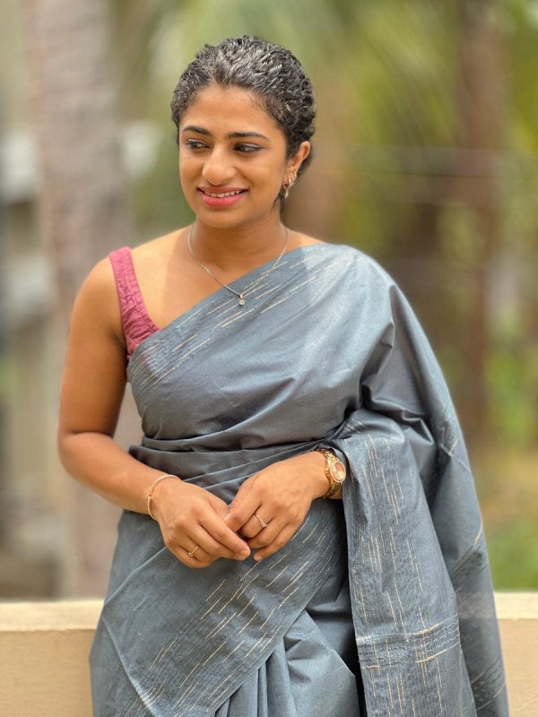 Shibori Saree